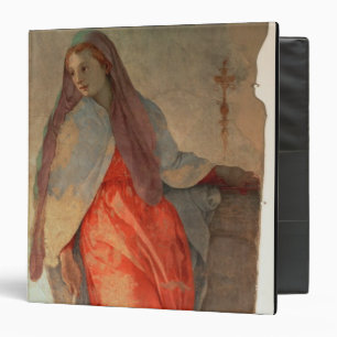 The Annunciation, detail of the Virgin, c.1527 (fr 3 Ring Binder