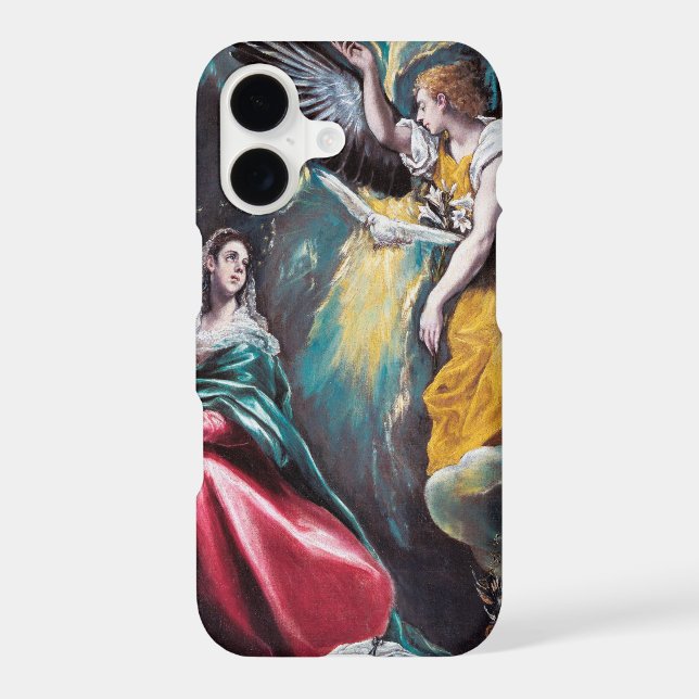 The Annunciation, El Greco Case-Mate iPhone Case (Back)