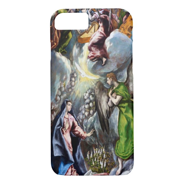 The Annunciation, El Greco Case-Mate iPhone Case (Back)