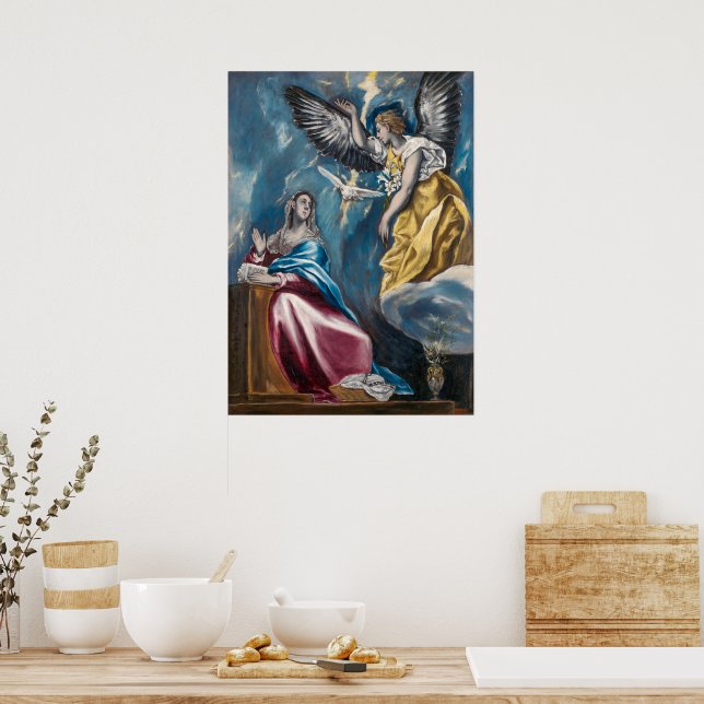 The Annunciation | El Greco | Poster (Kitchen)