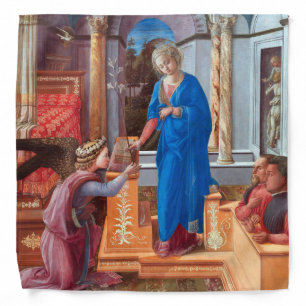 The Annunciation, Filippo Lippi, 1440 Bandana