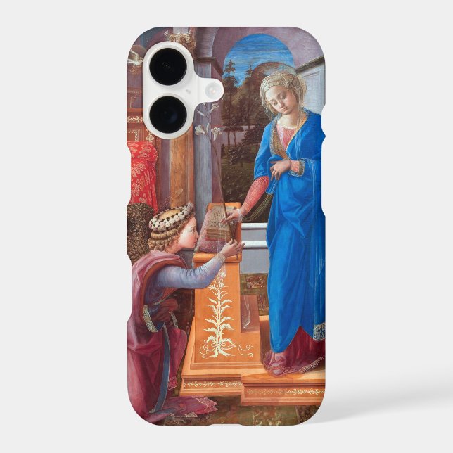 The Annunciation, Filippo Lippi Case-Mate iPhone Case (Back)