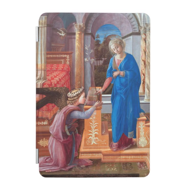 The Annunciation, Filippo Lippi iPad Mini Cover (Front)