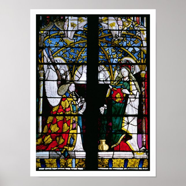 The Annunciation, from the Chapel of Jacques Coeur Poster (Front)