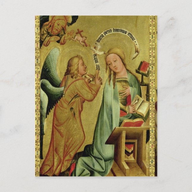The Annunciation from the High Altar Postcard (Front)