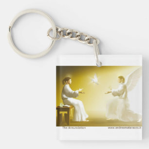 The Annunciation  Keychain