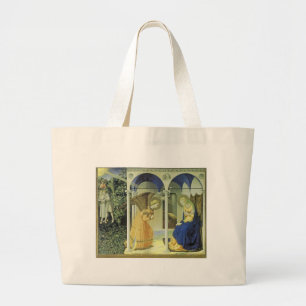 The Annunciation Large Tote Bag