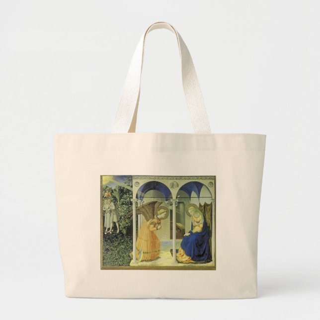 The Annunciation Large Tote Bag (Front)