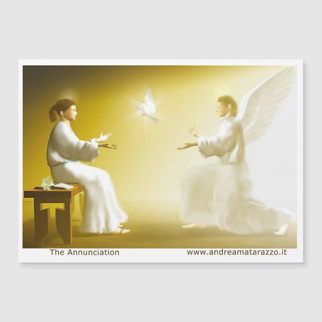 The Annunciation Magnetic card (Front)