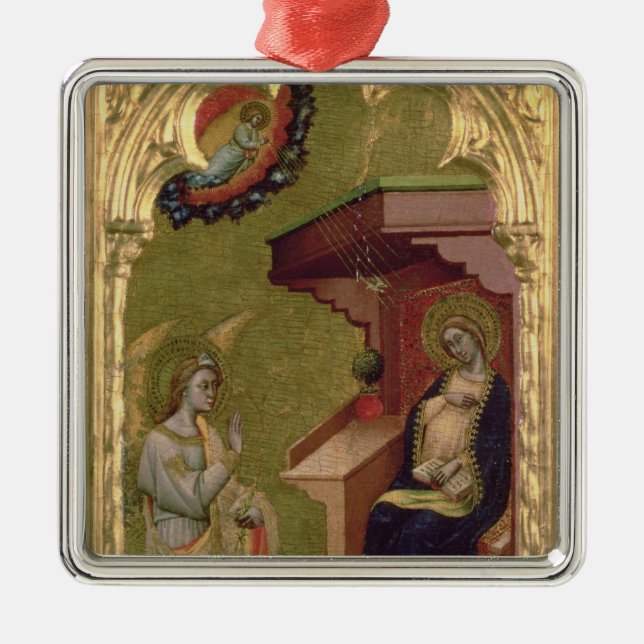 The Annunciation Metal Ornament (Front)