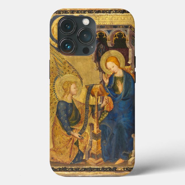 The Annunciation, Netherlands, France, Tempera Oil Case-Mate iPhone Case (Back)