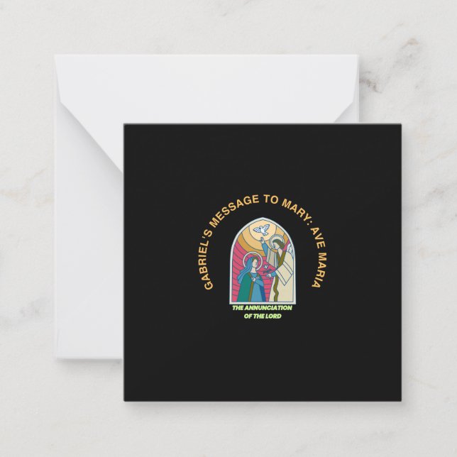 The Annunciation of the Lord Note Card (Front)