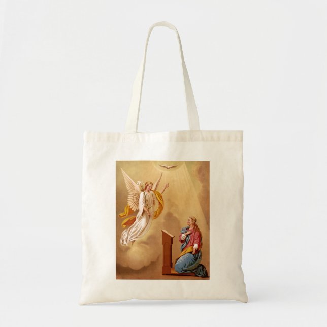 The Annunciation of Virgin Mary Tote Bag (Front)