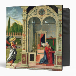 The Annunciation (oil on panel) 2 Binder