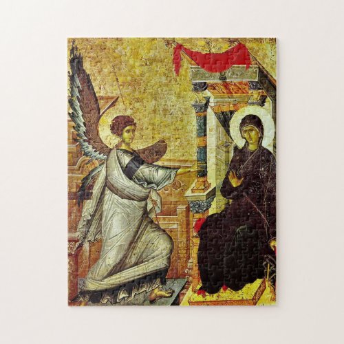 The Annunciation Orthodox Christian Icon Jigsaw Puzzle