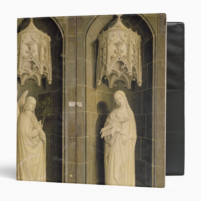 The Annunciation, outer panel from the Triptych Binder (Front/Inside)