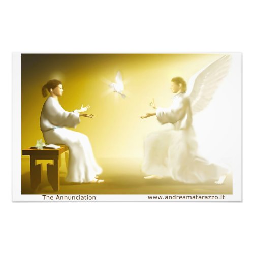 The Annunciation   Photo Print