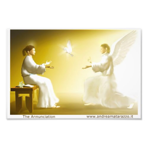 The Annunciation  Photo Print
