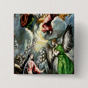 The Annunciation Pinback Button