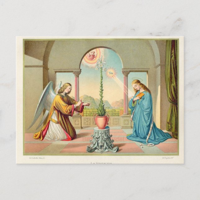 The Annunciation Postcard (Front)
