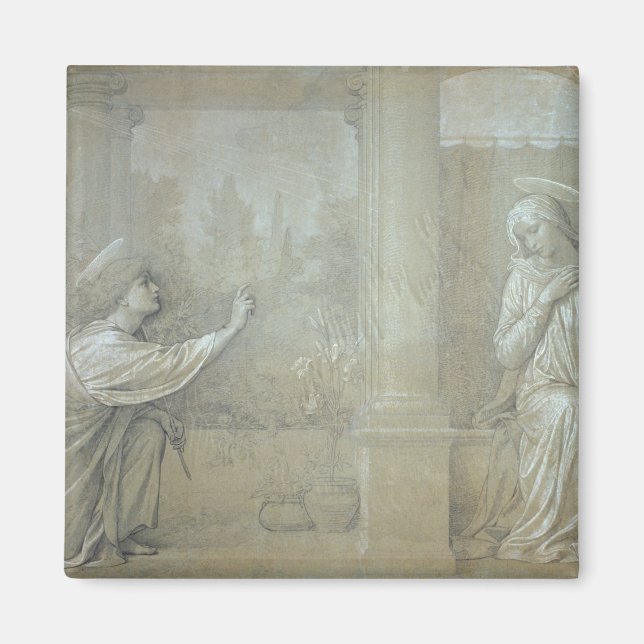 The Annunciation, preparatory cartoon for the Capp Magnet (Front)