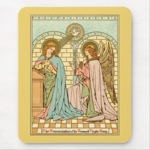 The Annunciation  RLS 04 Style 1 Mouse Pad