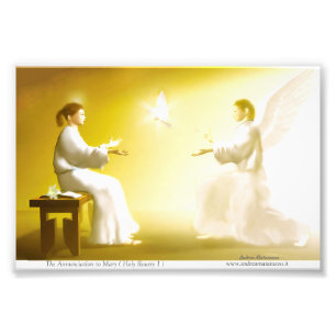 The Annunciation to Mary Photo Print