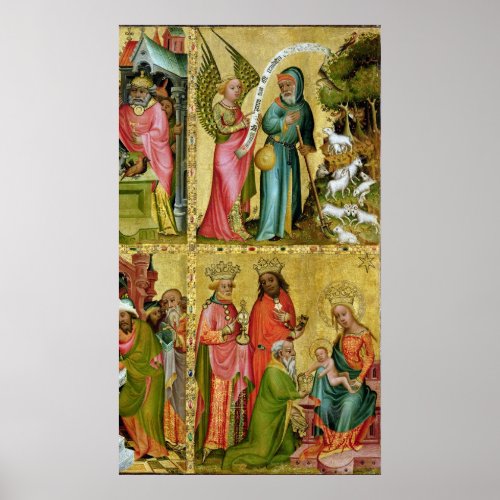 The Annunciation to St Joachim Poster