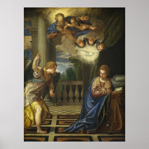 The Annunciation _ Veronese Fine Art Poster