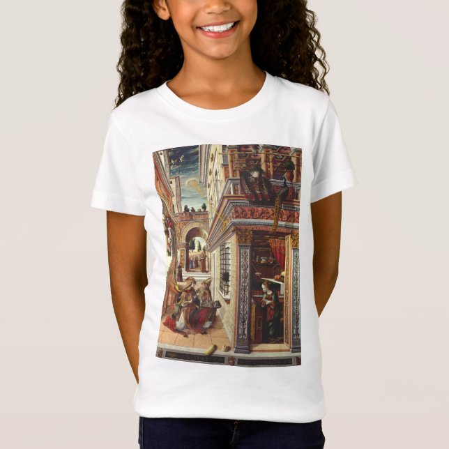 The Annunciation, with Saint Emidius T-Shirt (Front)