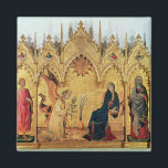 The Annunciation with St. Margaret and St. Magnet<br><div class="desc">The Annunciation with St. Margaret and St. Asano,  1333 | by Simone Martini | Art Location: Galleria degli Uffizi,  Florence,  Italy | Italian Artist | Image Collection Number: XIR50322</div>