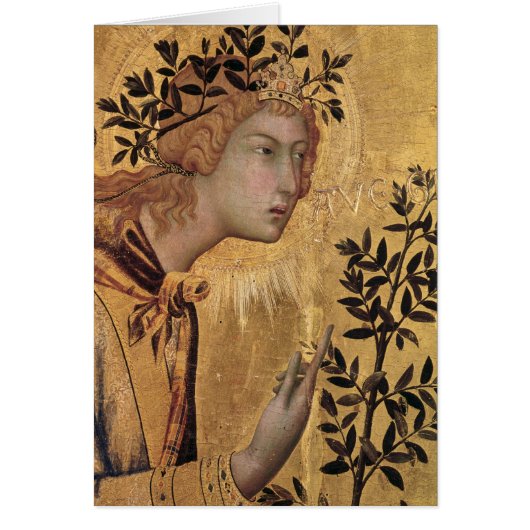 The Annunciation with St. Margaret Cards (Front)