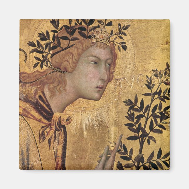 The Annunciation with St. Margaret Magnet (Front)