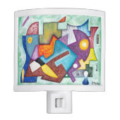 The Anodized Anagram Night Light (Front)