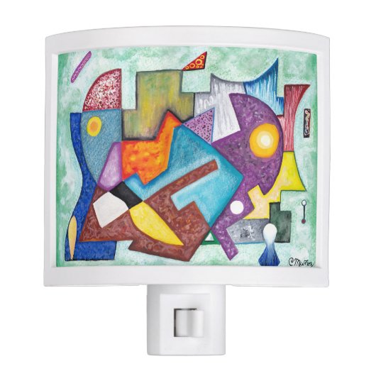 The Anodized Anagram Night Light (Front)