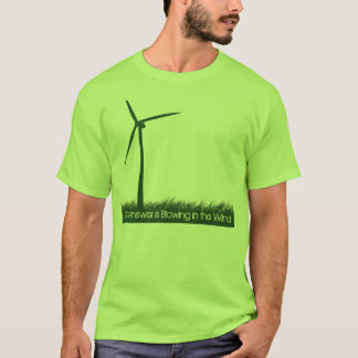 The answer is blowing in the wind T-Shirt