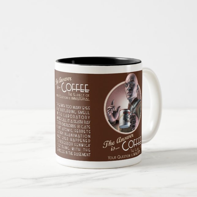 'The Answer is Coffee' Mug