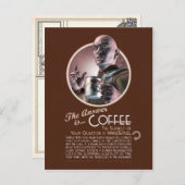 The Answer is Coffee Postcard (Front/Back)