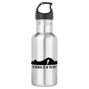 The Answer Is In The Miles Stainless Steel Water Bottle