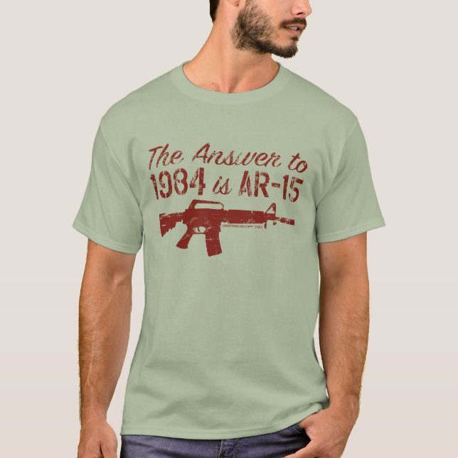 The Answer to 1984 T-Shirt (Front)