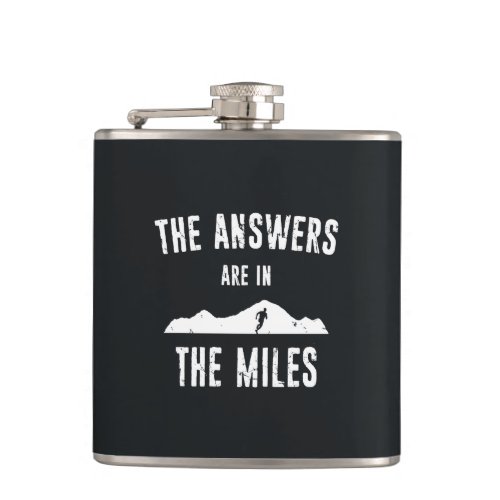 The Answers Are In The Miles Flask