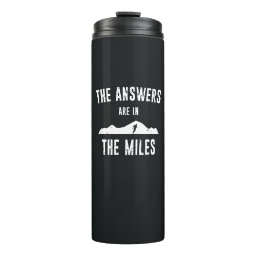 The Answers Are In The Miles Thermal Tumbler