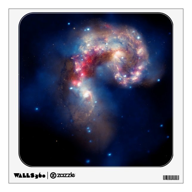 The Antannae Galaxies Wall Decal (Front)