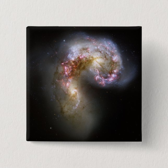 The Antennae galaxies Button (Front)