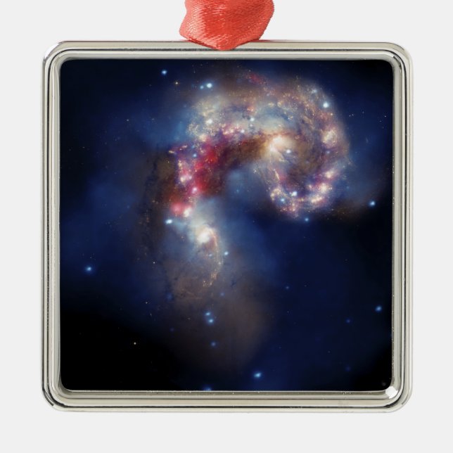 The Antennae Galaxies Metal Ornament (Front)