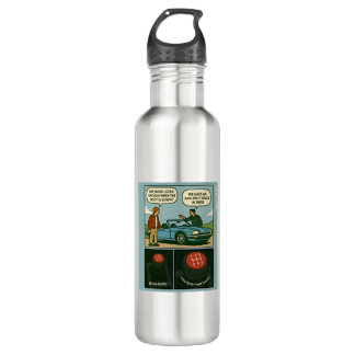 The Anti-Theft Device (Stick Shift) Stainless Steel Water Bottle
