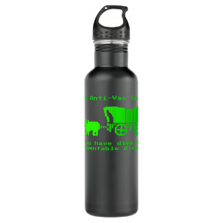 The Anti-Vax Trail Pro Vax Vaccination Stainless Steel Water Bottle
