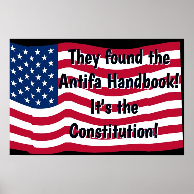 The Antifa Handbook Patriotic (ds) Poster (Front)