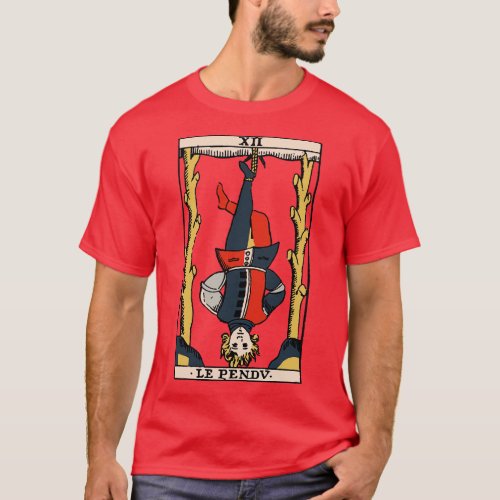 The Antique Tarot Hanged Man T_Shirt