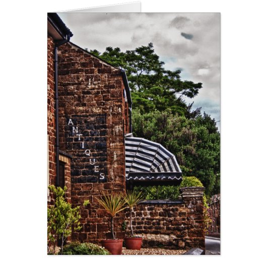 The Antiques Shop card (Front)